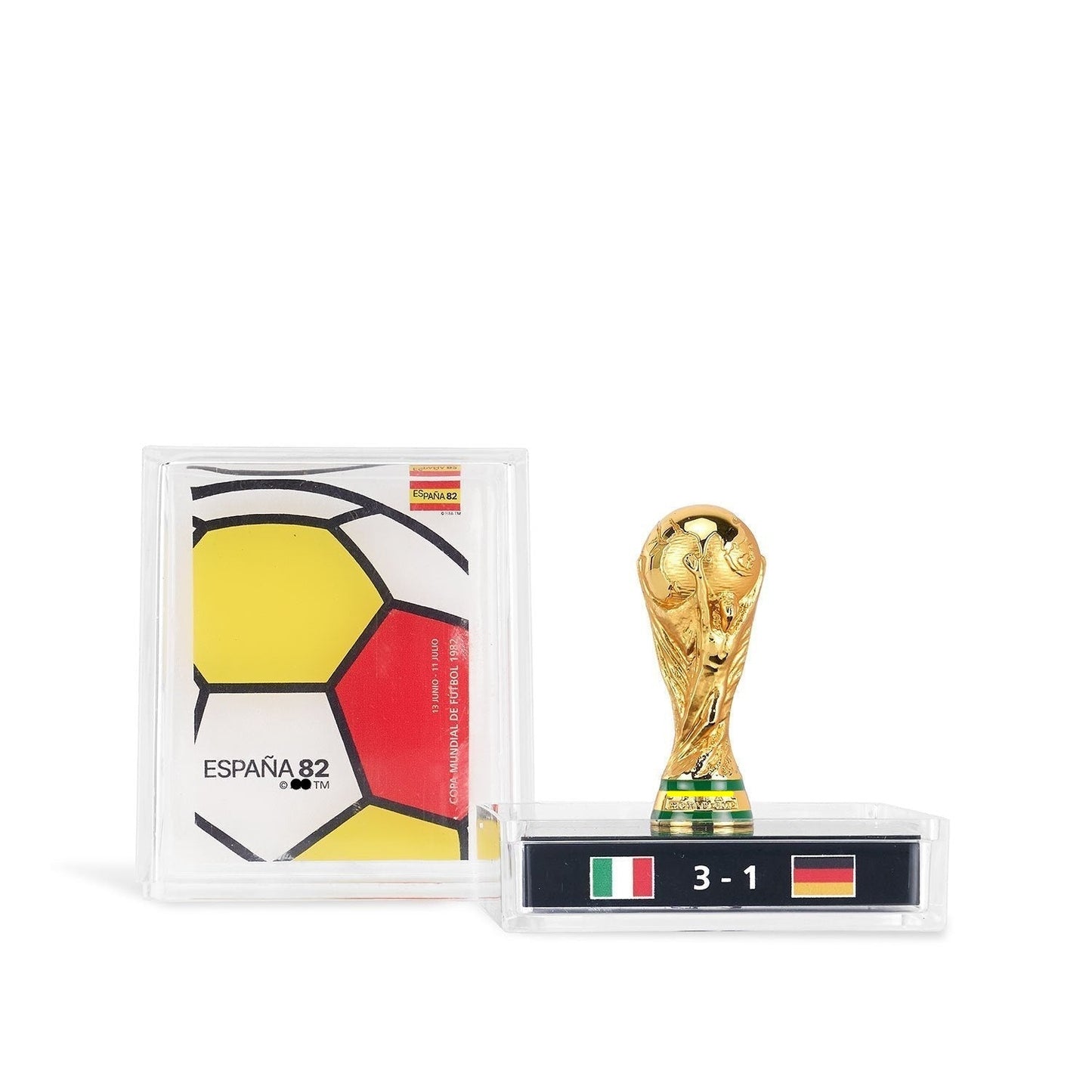 45mm Licenciada 1982 F Copa Mundial Trofeo Réplica - Italia