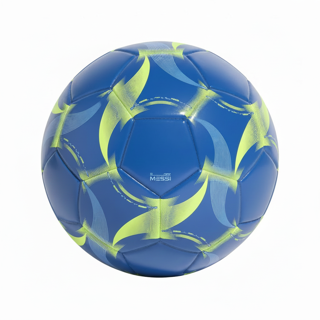 a Mini Balón F50 Messi (Azul Royal/Amarillo)
