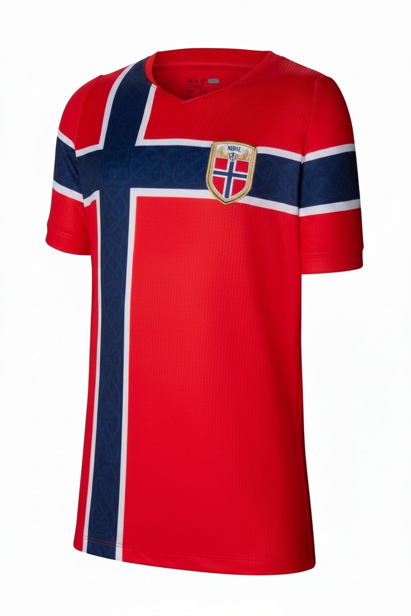 Noruega 2026 Local Camiseta - Juvenil