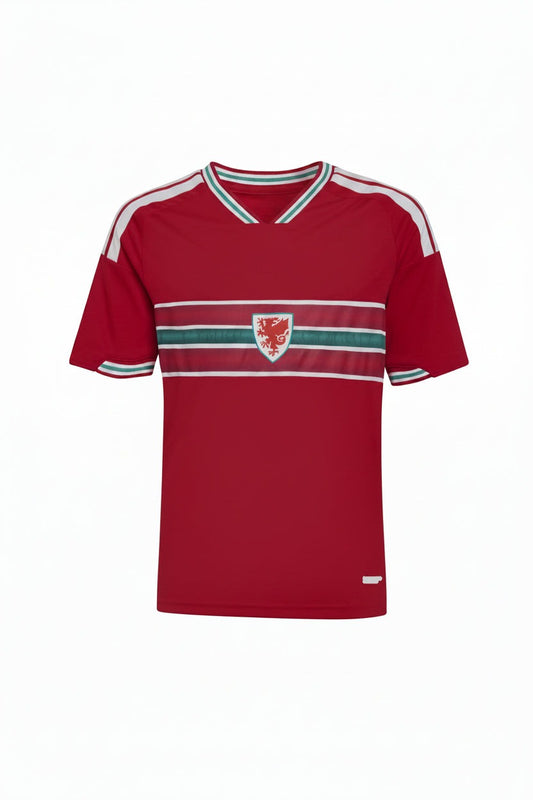 Gales 2026 Local Camiseta - Juvenil