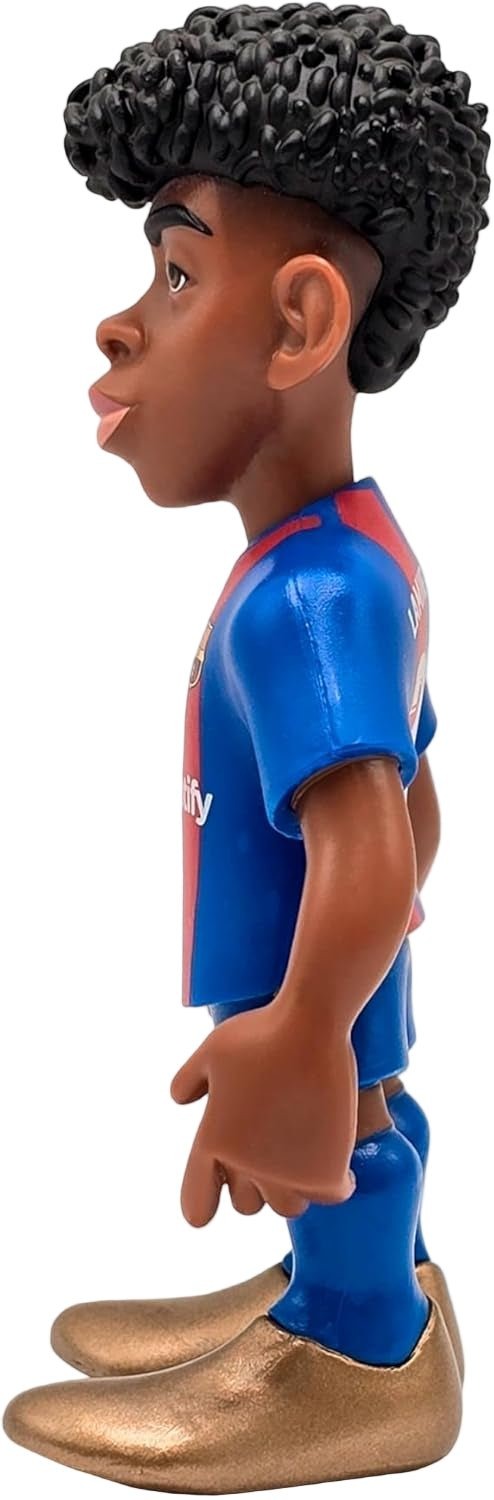 Figura Coleccionable Mini M Barcelona Lamine Yamal (Azul Marino)