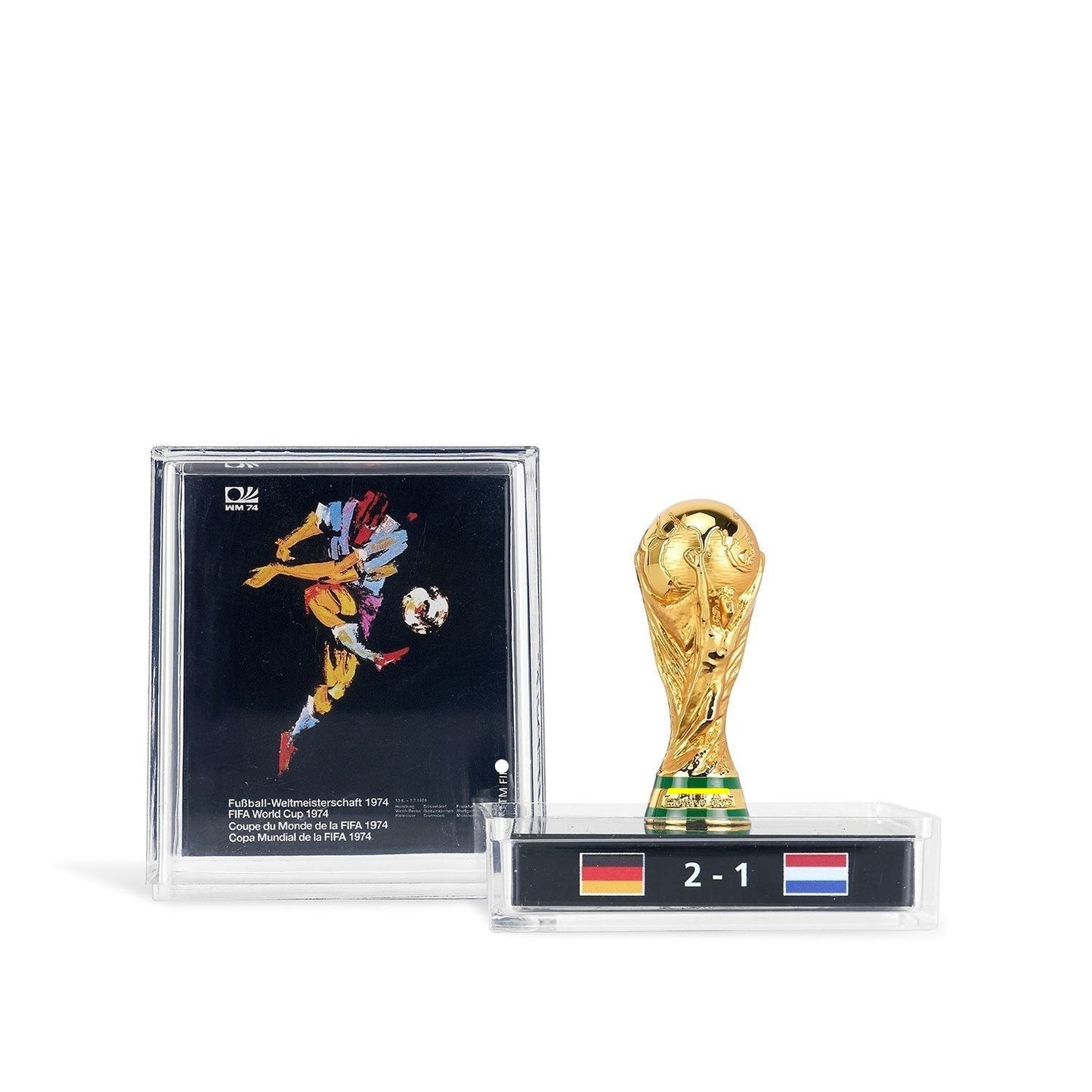 45mm Licenciada 1974 F Copa Mundial Trofeo Réplica - Alemania