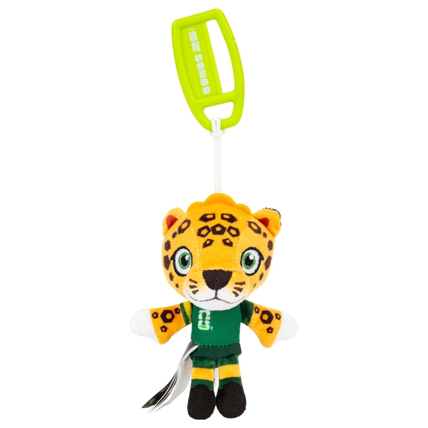 F Copa Mundial 2026 4" Peluche México Mascota Llavero