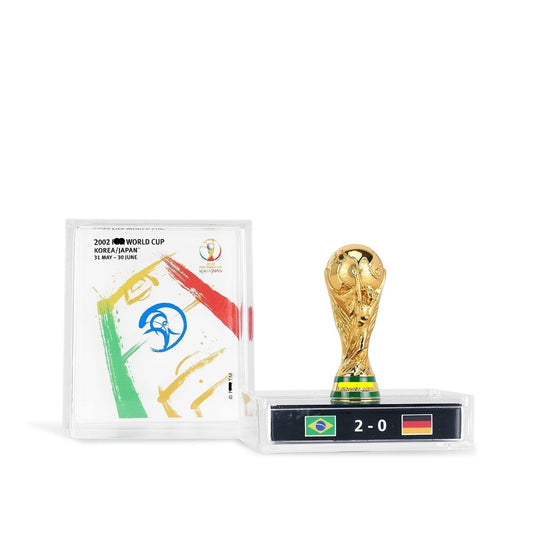 45mm Licenciada 2002 F Copa Mundial Trofeo Réplica - Brasil