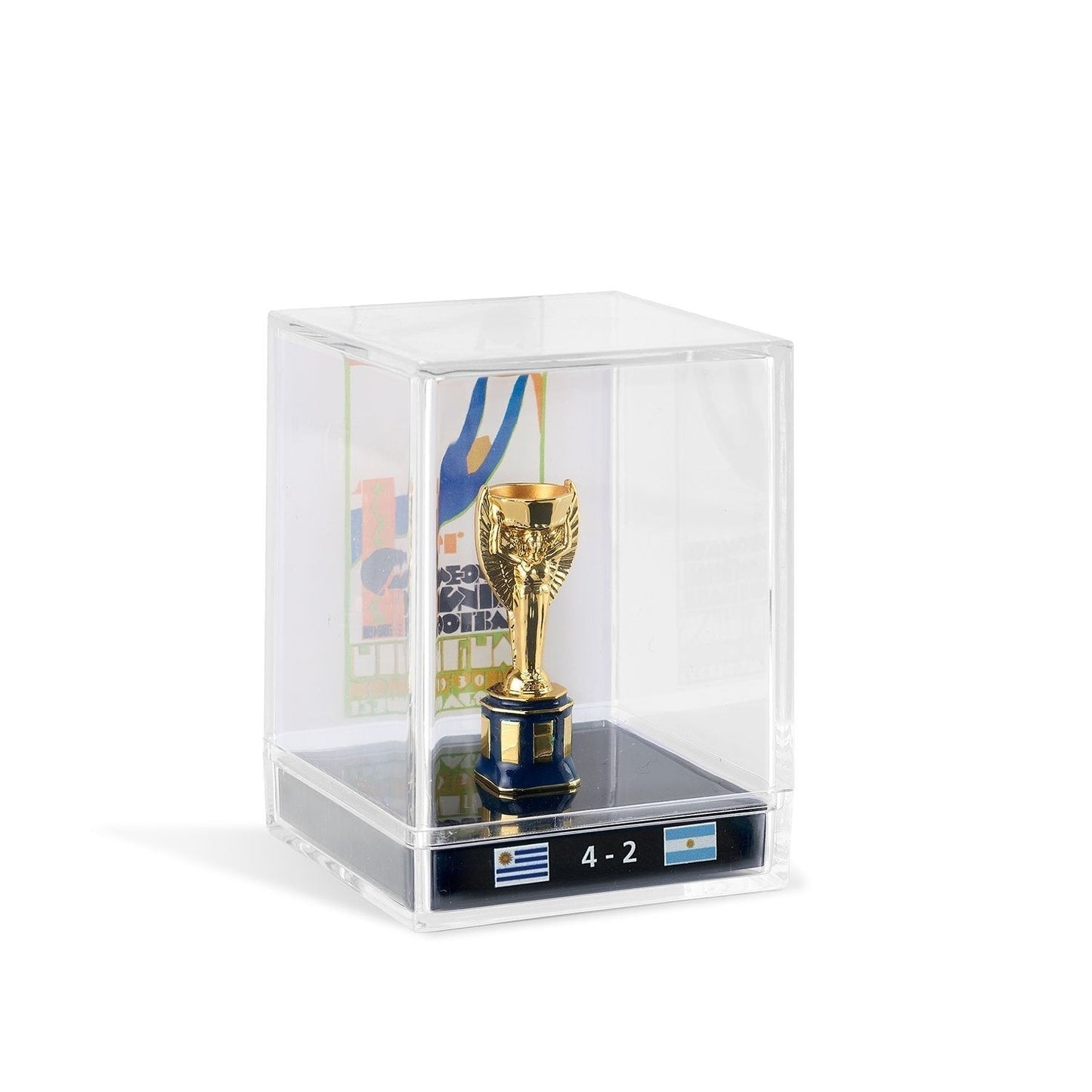 45mm Licenciada 1930 F Copa Mundial Trofeo Réplica - Uruguay