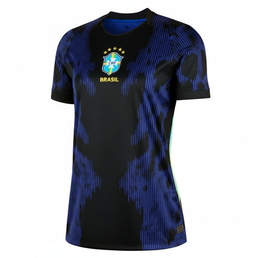 Brasil 2026 Camiseta Visitante Auténtica - Mujer